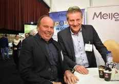 Jakob Bartelds (voorzitter LTO Noord) en Dick Hylkema (Nederlandse Aardappel Organisatie) waren beide als bezoeker op de beurs.